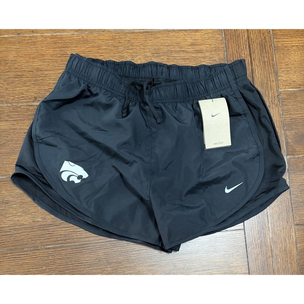 Women’s Kansas State Wildcats Size M Nike Player Issued Black Shorts NWT